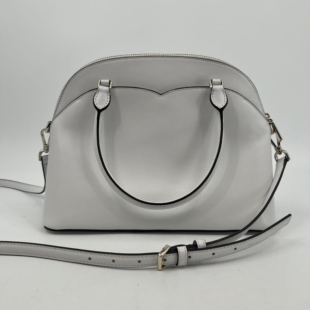 kate spade White Dome Payton Satchel | Leather, Convertible - Picture 2 of 11